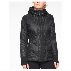 Athleta Rock Ridge PrimaLoft Jacket in black
